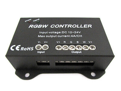 Centralina RGBW 4 Canali Controller RGB+W RGB Wireless Per Luci Striscia Bobina