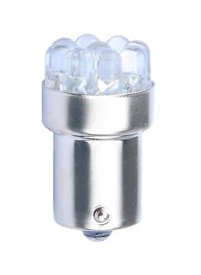 LOTTO DI 10 PEZZI Diodo LED L033 BA15s 9xLED 5mm bianco