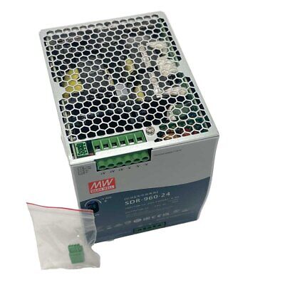 <p>MeanWell SDR-960-24 Alimentatore DIN RAIL 960W 24V 40A Per Automazione