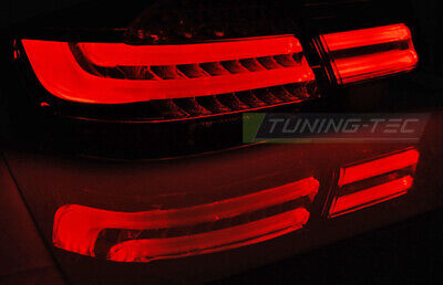 Coppia Fari Fanali Tuning Posteriori E92 2006-2010 Rosso LTI Fibra LED BAR