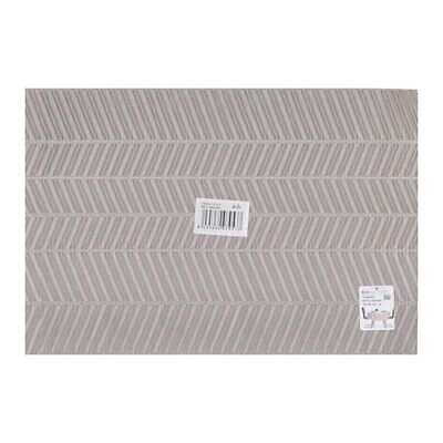 4 Pezzi Tovagliette in PVC+Poliestre Antiscivolo Impermeabilie Resistente al