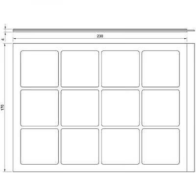 Filtro abitacolo antipolline Palia Weekend 04.96-