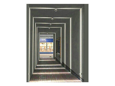 Applique Lampada LED da Muro o Soffitto 7W 4000K Carcassa Nera Fascio Stretto 3