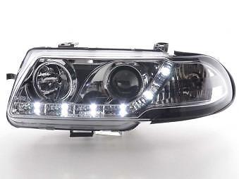 Coppia Fari Fanali Anteriori Tuning Dayline Luci Diurne F 95-97 croma
