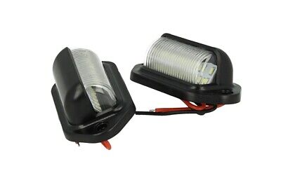 Kit Luci Targa Led Universale 24V 2W Per Ingombro Cortesia Cupola Cappa Del