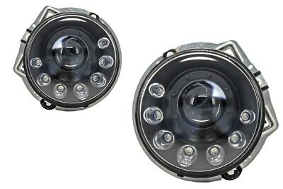 Fari a LED adatti per W463 Classe G (1989-2012) Nero Bi-Xenon Look M-D