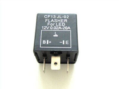 Flasher Led Auto Lampeggiatore Rele Relay Per Frecce Led 12V 3 Spine CF13 Per A