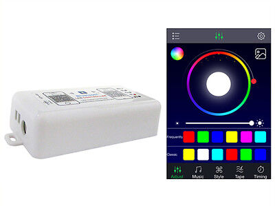 Led Dimmer Bluetooth RGB RGBW Controller 12V 24V