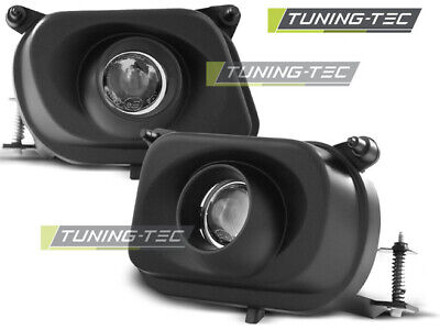 FOG LIGHTS BLACK fits W210 95-05.99