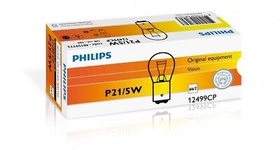 LOTTO DI 10 PEZZI Philips P21/5W 12V41050 BAY15d CP