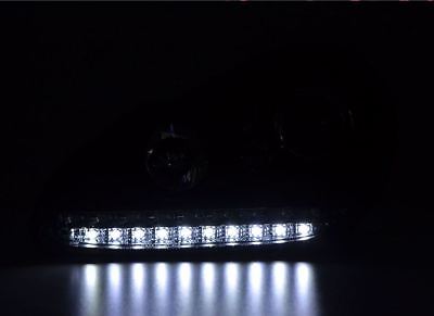 Coppia Fari Fanali Anteriori TUNING CAYENNE 03-07 Dayline LED xenon D1S 9PA