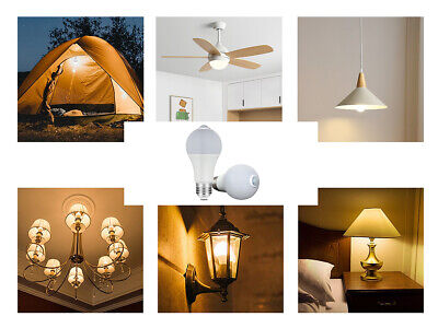 Lampada A Led E27 Con Sensore Movimento Infrarossi 12W 1050 Lumen A60 6500K