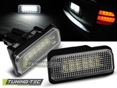 Kit Luci Targa Led Benz SLK W203 5D W211 W219 R171 18 Smd Bianco