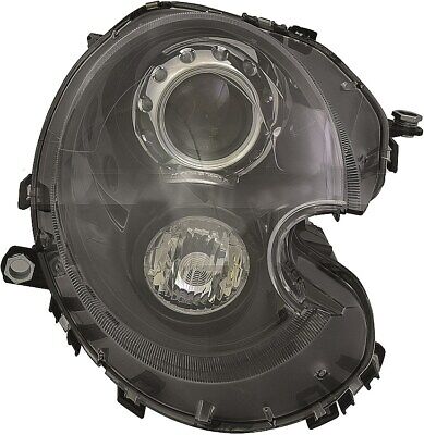 Faro anteriore XENON dx DESTRO R56 06-10 nero TYC D1S con mot reg el 63123448950