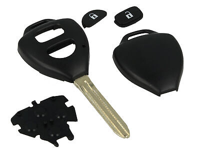 Guscio Chiave Telecomando 2 Tasti con Lama TOY43 Batteria Su Circuito Senza