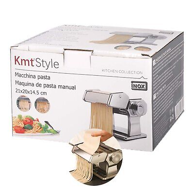 Macchina Tirapasta Manuale con Manovella Sfogliatrice e Supporto Antiscivolo 9