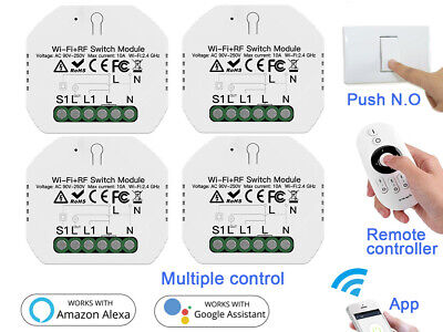 Interruttore Intelligente WIFI 10A 220V Funzione Con Pulsante
