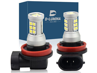coppia lampadine lampade  tuning Lampada led H8 H11 H9 12V 24V 8W IP67 360 Gradi