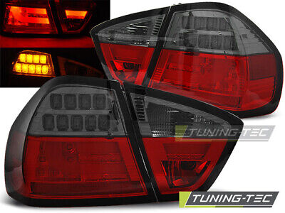 FANALI POSTERIORI LED BAR ROSSO FUMO per E90 03.05-08.08