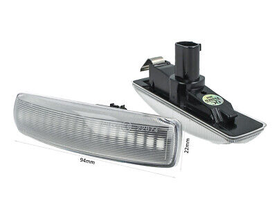 Kit Freccia Laterale a Led Side Marker Dinamica Lente Trasparente