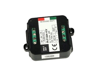 Dalcnet Easy Led Fader Dimmer Driver 12V 24V 10A Con Pulsante N.O. Push