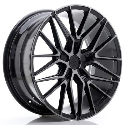 Cerchi JR JR38 20x9 ET35 5x112 nero spazzolato con superficie colorata