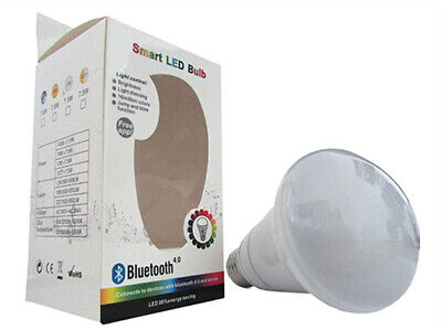 Lampada Led E27 RGB RGBW 7,5W Dimmerabile Via Bluetooth Domotica Per