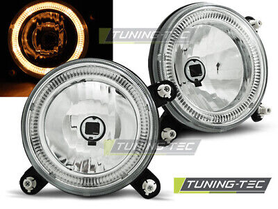 HEADLIGHTS ANGEL EYES CHROME fits VW GOLF 1 / 2