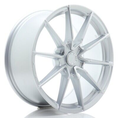 JR Wheels SL02 19x8 ET20-40 5H BLANK Argento opaco