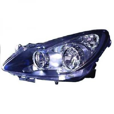 Faro fanale anteriore Sinistro CORSA D 06-01/11 VALEO H7+H1 con motorino re