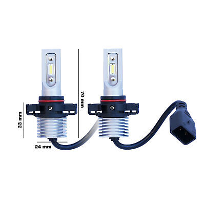 H16(5202)Led Conversion iLuz 2 pezzi 2000lm 6500°K 10-30V 10W