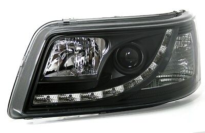 Coppia Set Fanali Fari anteriori dayline tuning LED per T5 2003 > 2009 Neri