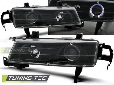 Coppia Set Fari Fanali Anteriori Tuning PRELUDE 02.92-01.97 ANGEL EYES Nero