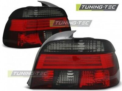Coppia Fari Fanali Posteriori Tuning E39 09.95-08.00 Fume' Rosso