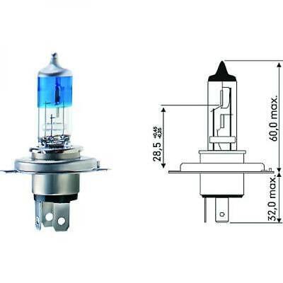 Lampadina H4 12V 60/55W P43t +50% luce emessa