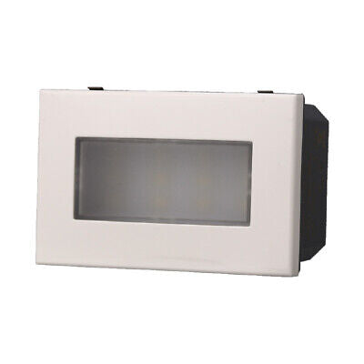 ETTROIT Lampada Led Segnapasso 3P 220V Bianco 6000K Compatibile Con Bticino