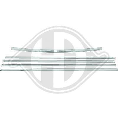 Coppia listelli modanature griglia radiatore 190 W201 1982>1993 5 pezzi