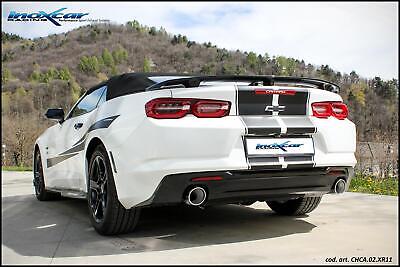 CAMARO 3.6 V6 (340cv) Cabrio 2016-- Posteriore silenziato con uscita