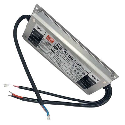 MeanWell ELG-200-12B-3Y Alimentatore IP67 192W 12V 16A Input 220V e 110V