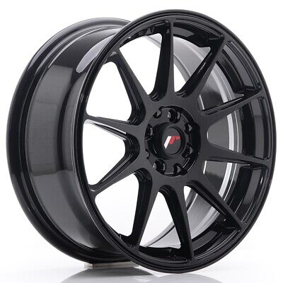 Cerchi JR JR11 17x7,25 ET35 4x98/108 Nero Lucido