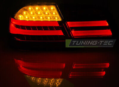 Coppia Fari Fanali Tuning Posteriori E92 2006-2010 Rosso LTI Fibra LED BAR