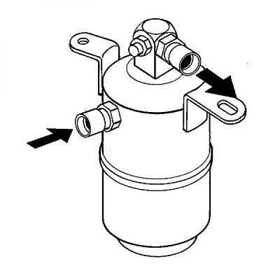 Condensatore essiccatore ClasseE W210 95-02 tutti i modelli per clima m
