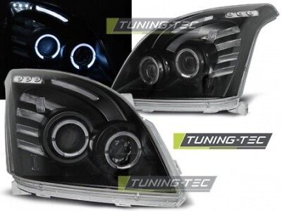 Coppia Fari Fanali Anteriori Tuning LAND CRUISER FJ120 (03-09) ANGEL EYES