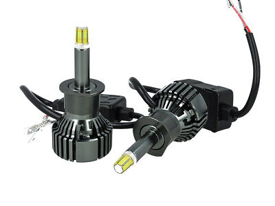 Kit Full Led Canbus H1 38W Reale 12V 24V Luce 360 Gradi Per Faro Lenticolare