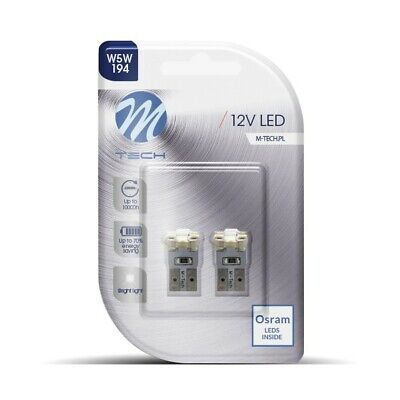 Lampada Led Blister 2x LED L069 W5W 4xSMD3528 bianco
