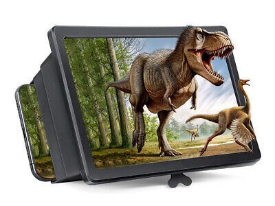 Lente Ingrandimento Smartphone 8'' Per Schermo Cellulare Supporto Pieghevole