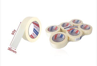 6 Pezzi Nastro Adesivo in Carta 36mm X 50y <ul><li>Il nostro per Mascheratura è