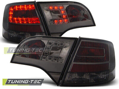 LED TAIL LIGHTS SMOKE fits A4 B7 11.04-03.08 AVANT