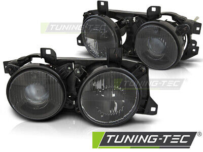HEADLIGHTS BLACK fits E32/E34