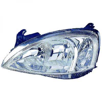Faro fanale anteriore Sinistro CORSA 07/02-06/06 DEPO con motorino reg elet